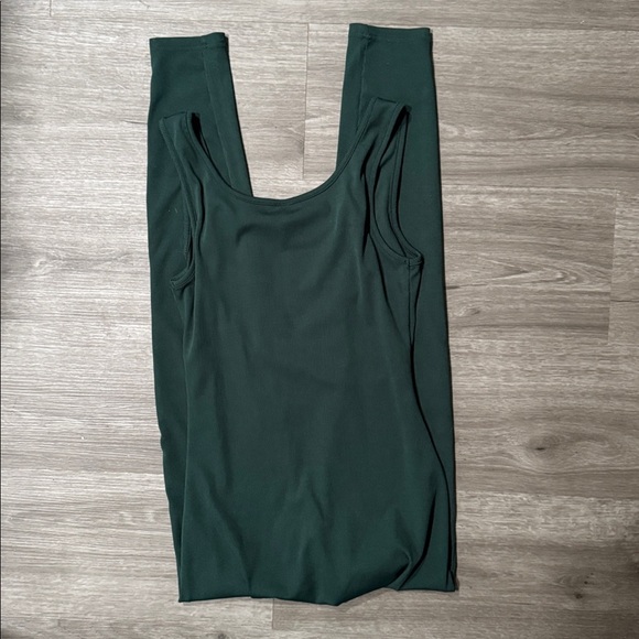 SHEIN Sleeveless Forest Green Jumper - Picture 3 of 6